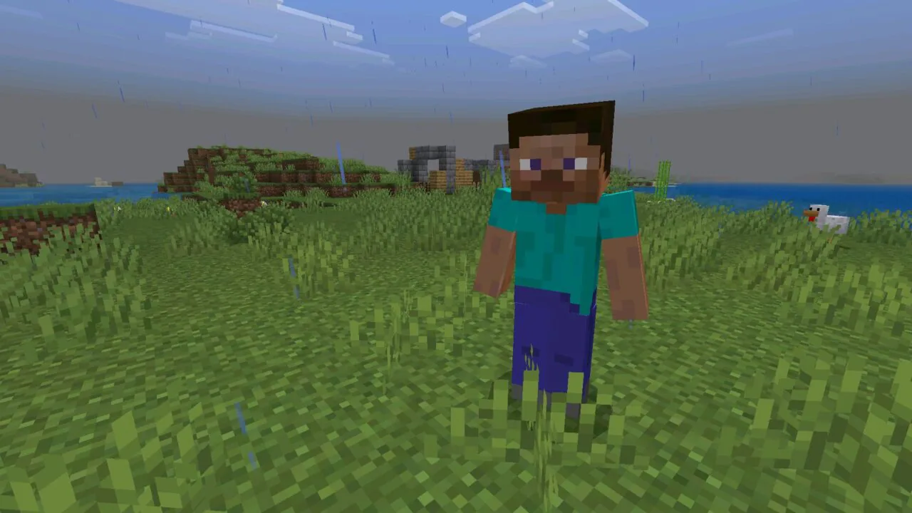 Steve from AI Player Mod for Minecraft PE