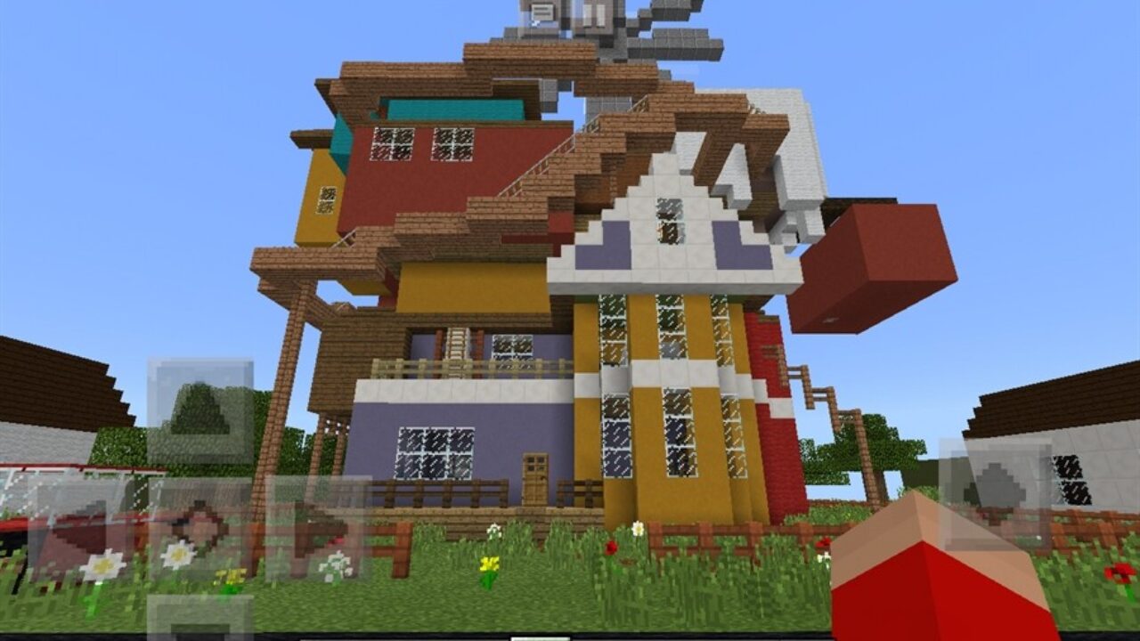 Neighbor's house in Hello Neighbor MCPE Map