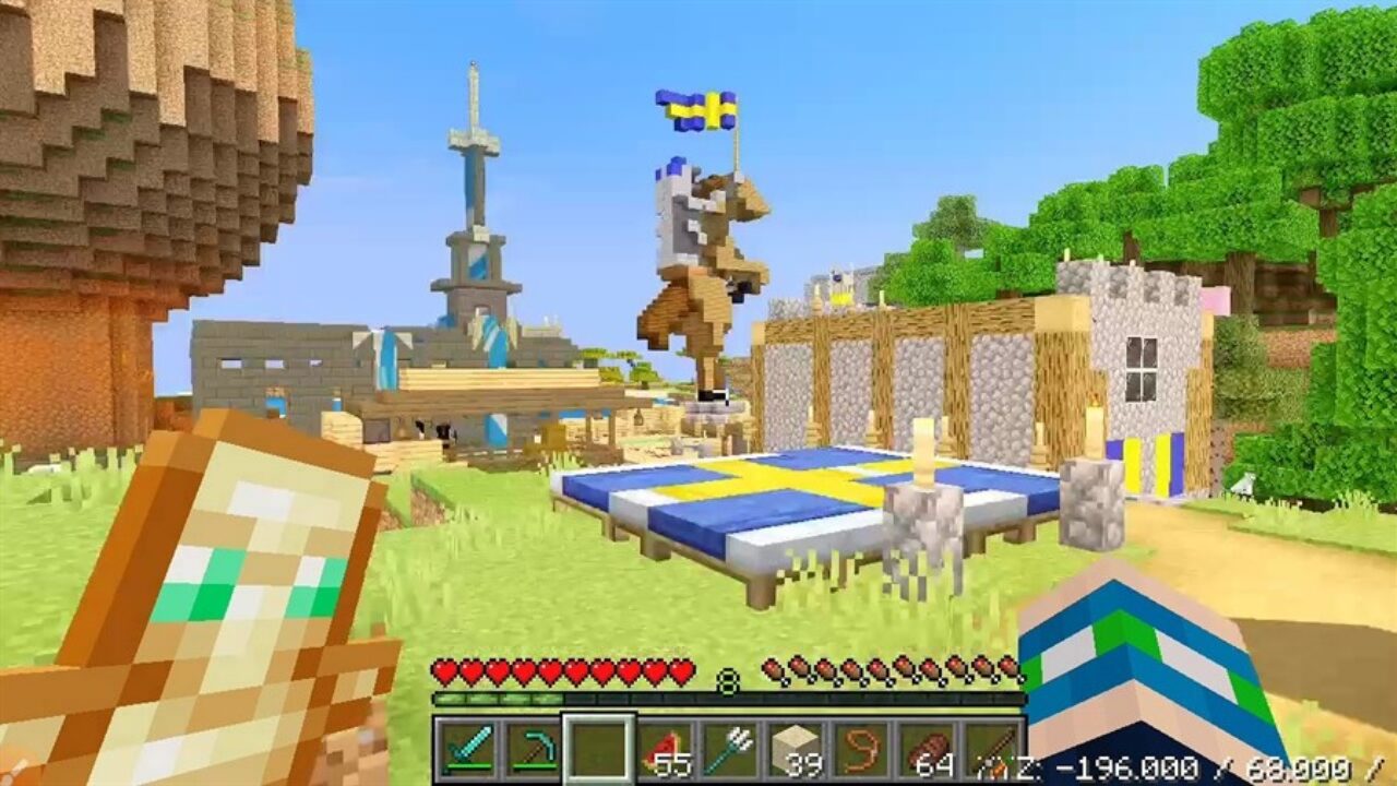 IKEA Tower in PewDiePie MCPE Map