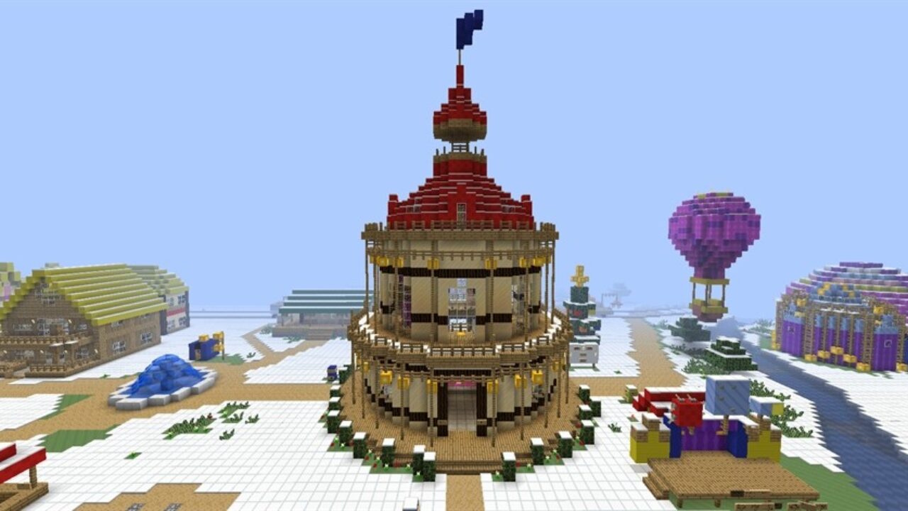 Town Hall in Equestria MCPE Map