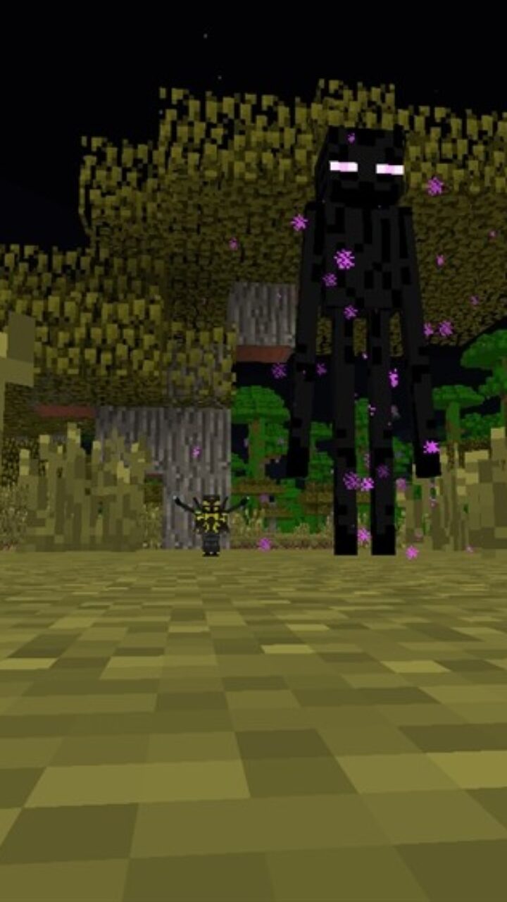 Be a bug in Ant-Man MCPE Mod