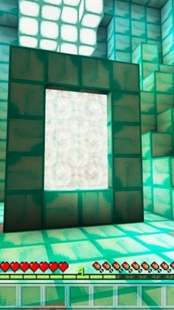 Gateways in Diamond Portal MCPE Mod