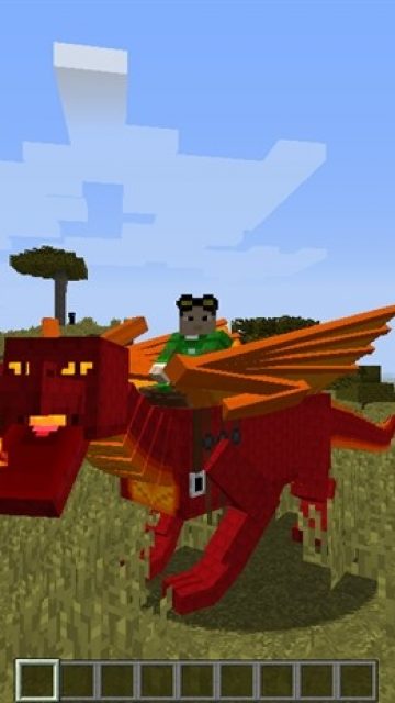 Download Minecraft Pe Dragon Mount 2 Mod Tame Them All
