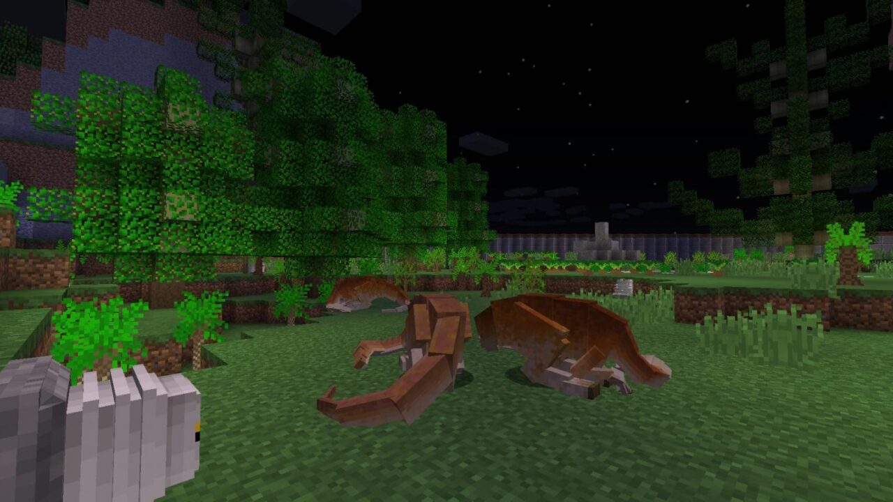 New mobs in ARK MCPE Mod