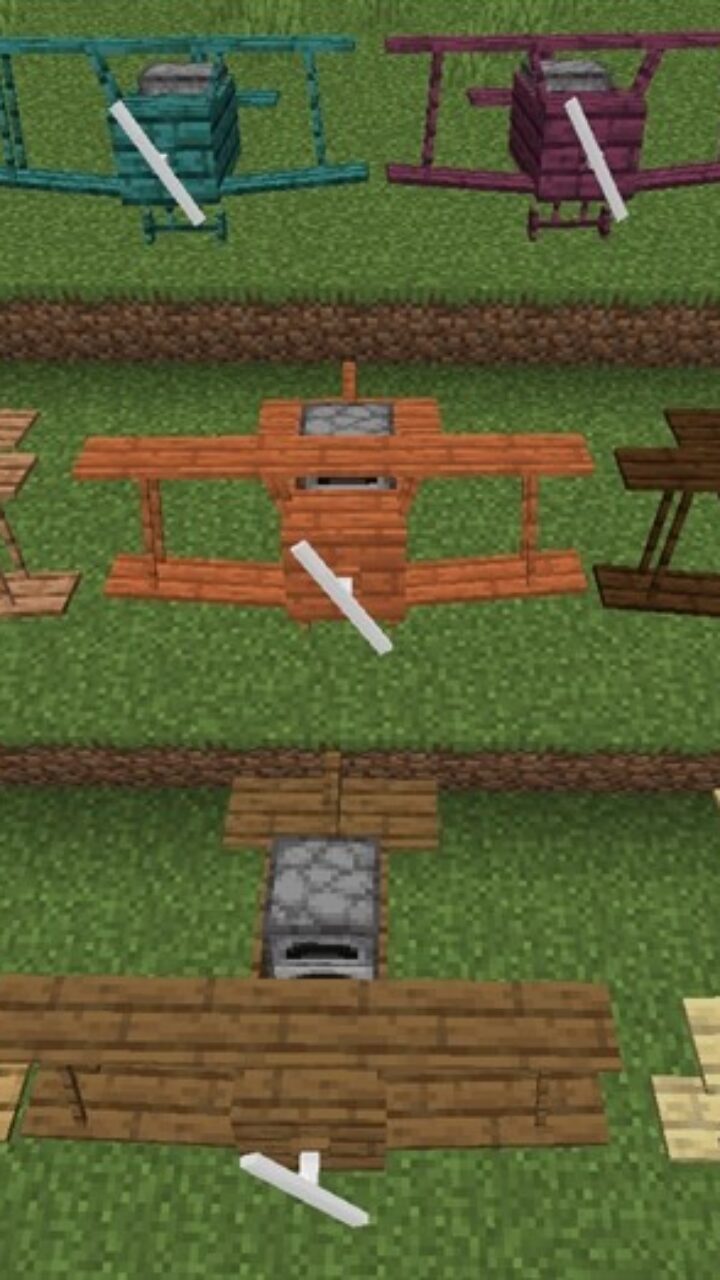 Enhanced Airplane MCPE Mod