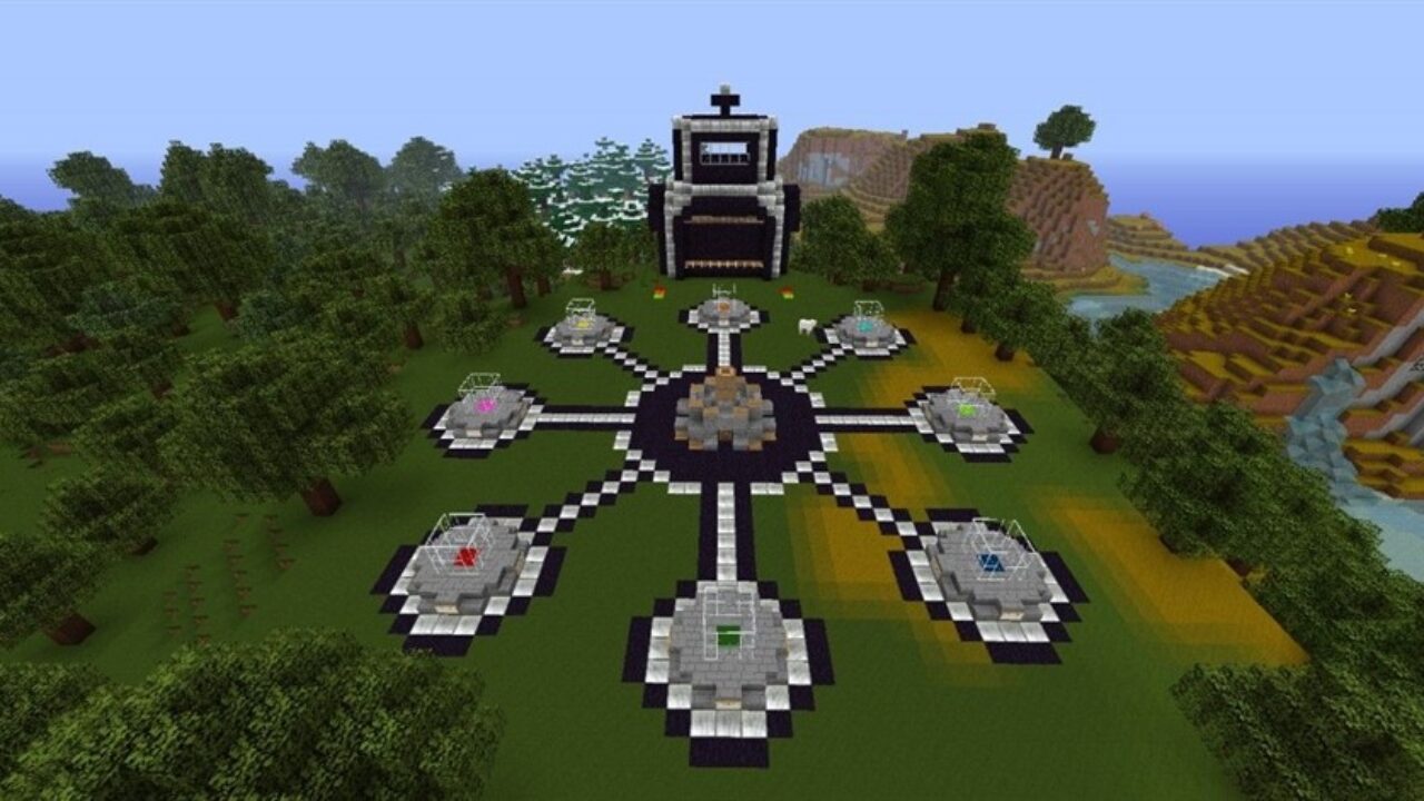 Placei n Hunger Games MCPE Map