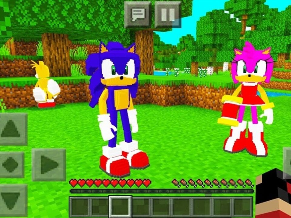 Sonic Mod for Minecraft PE