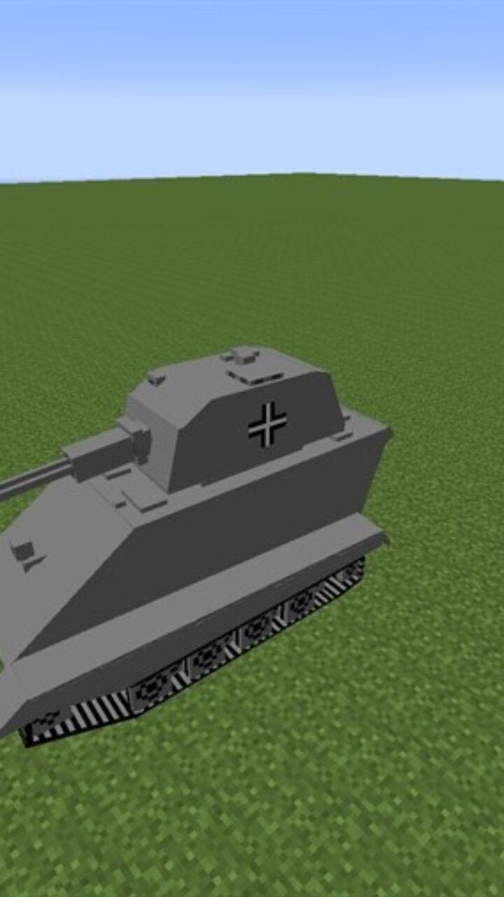 Machines in Tank MCPE Mod