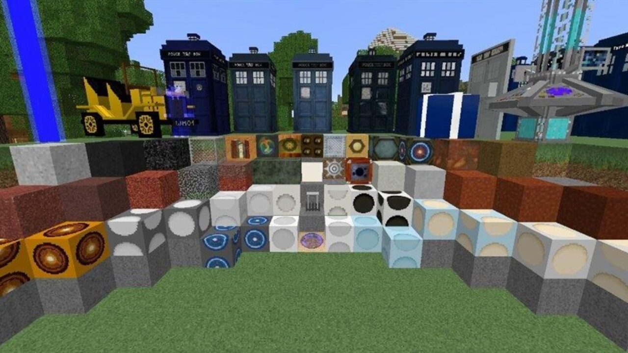 Doctor Who Mod for Minecraft PE