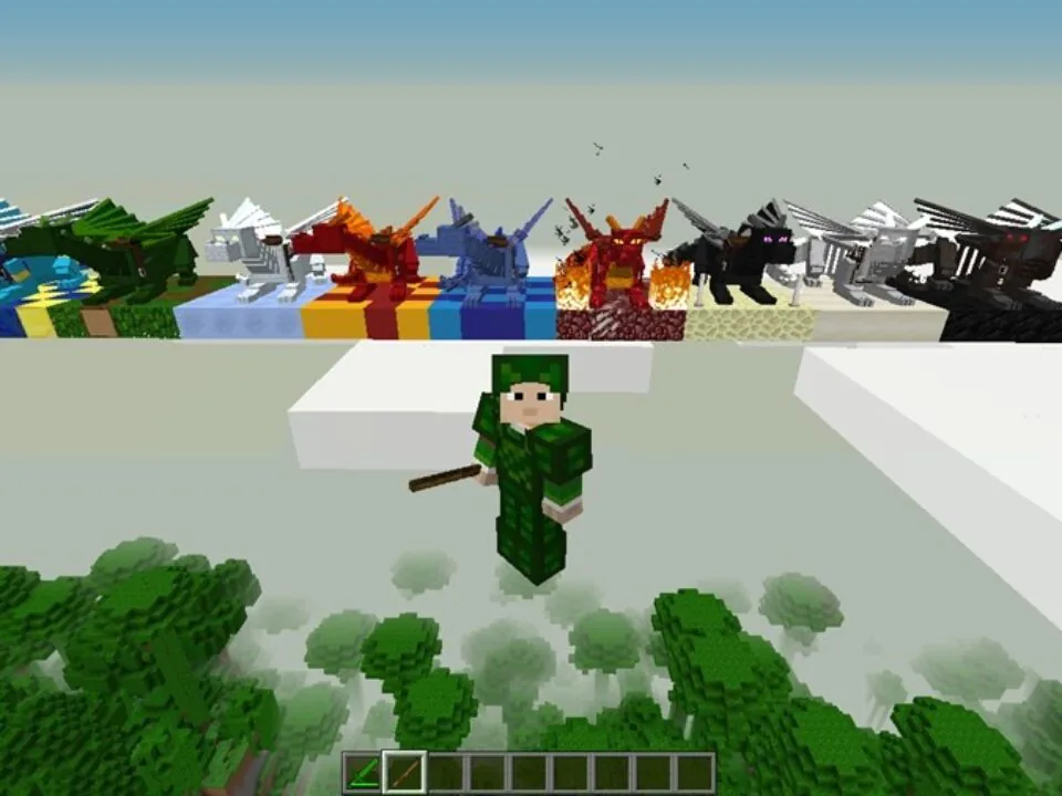 Dragon Mount 2 Mod for Minecraft PE