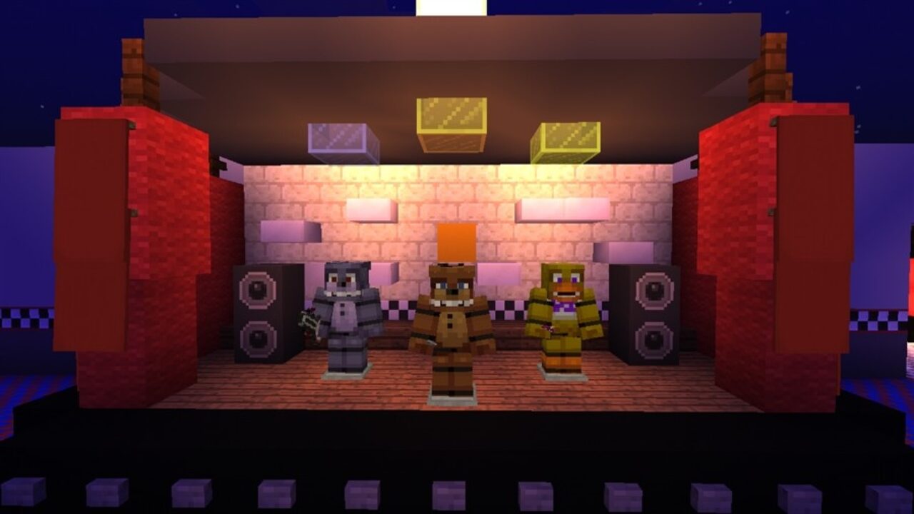 FNAF Texture Pack for Minecraft PE