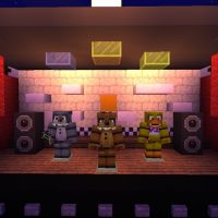 FNAF Texture Pack for Minecraft PE