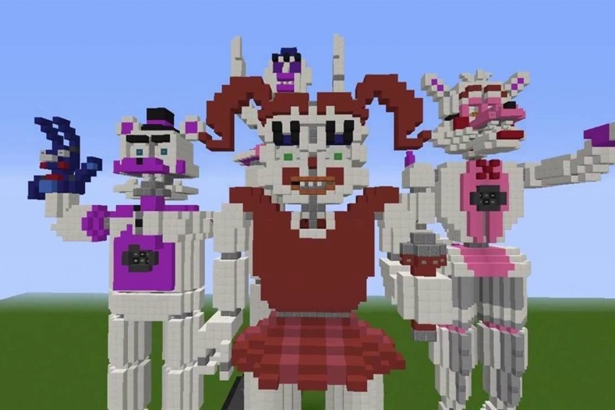 Карта fnaf sister location minecraft