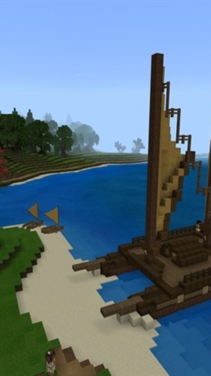 Boat MCPE Mod