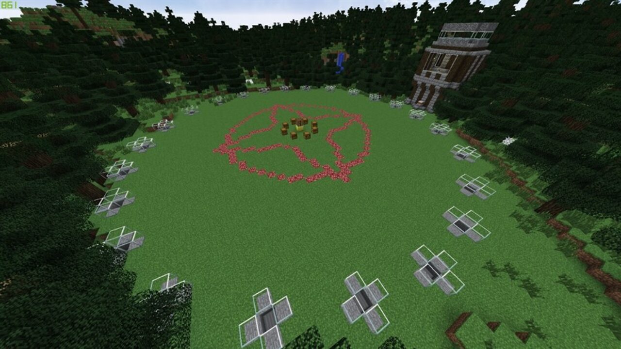 Hunger Games Map for Minecraft PE