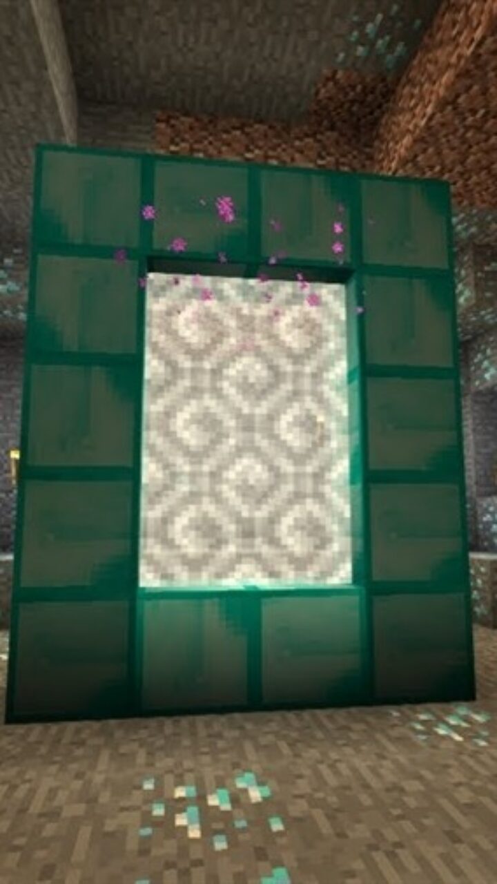 Diamond Portal MCPE Mod