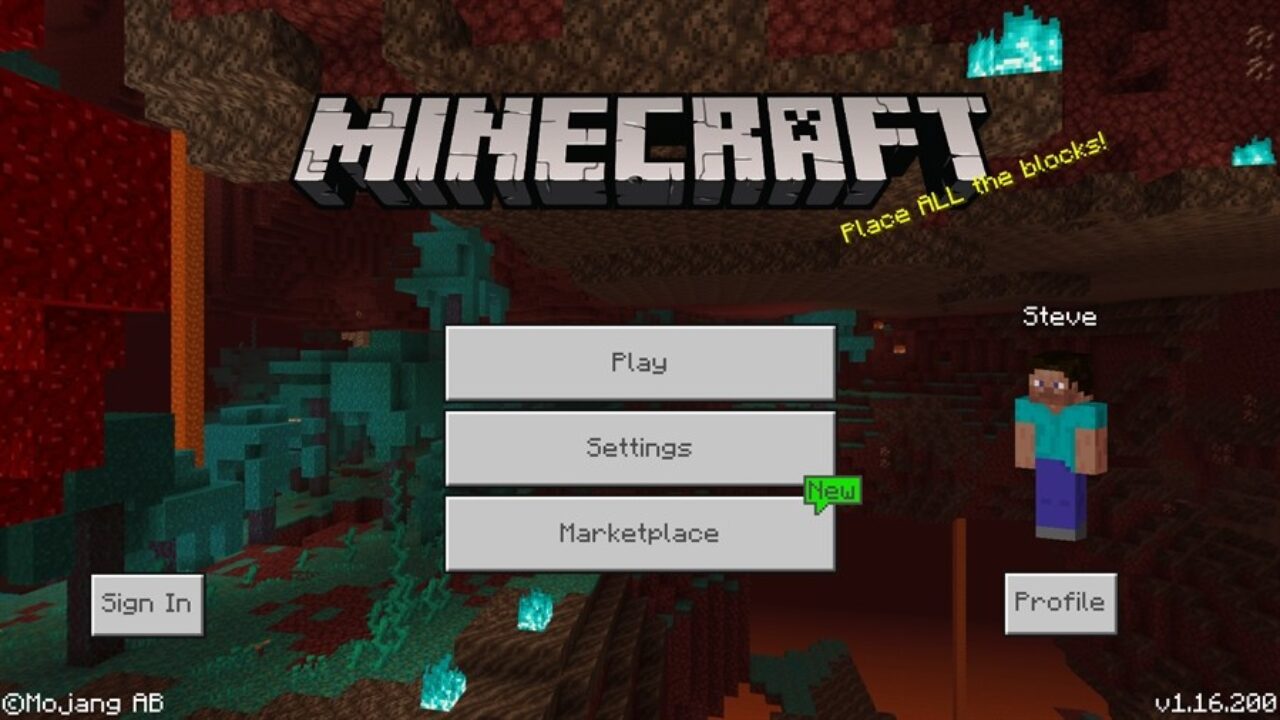 Minecraft PE 1.16.200