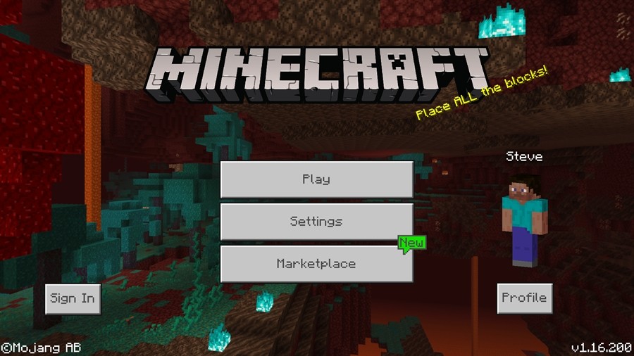 Download Minecraft 1 16 200 Free Bedrock Edition 1 16 200 Apk