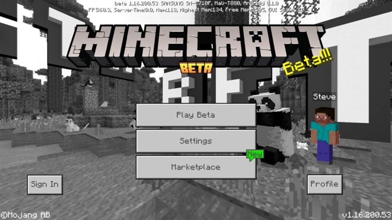 Minecraft PE 1.16.200.53