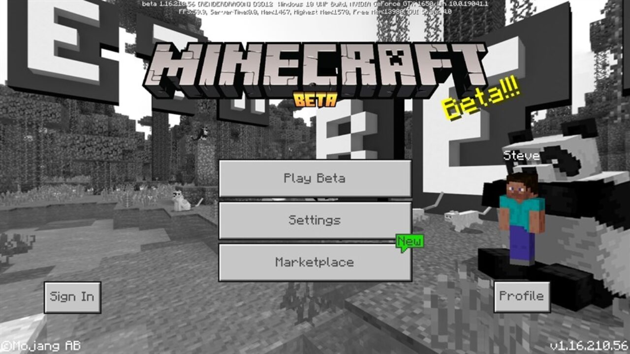 Minecraft PE 1.16.210.56