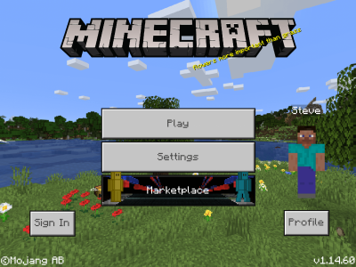 Download Minecraft 1 14 Free Bedrock Edition 1 14 Apk