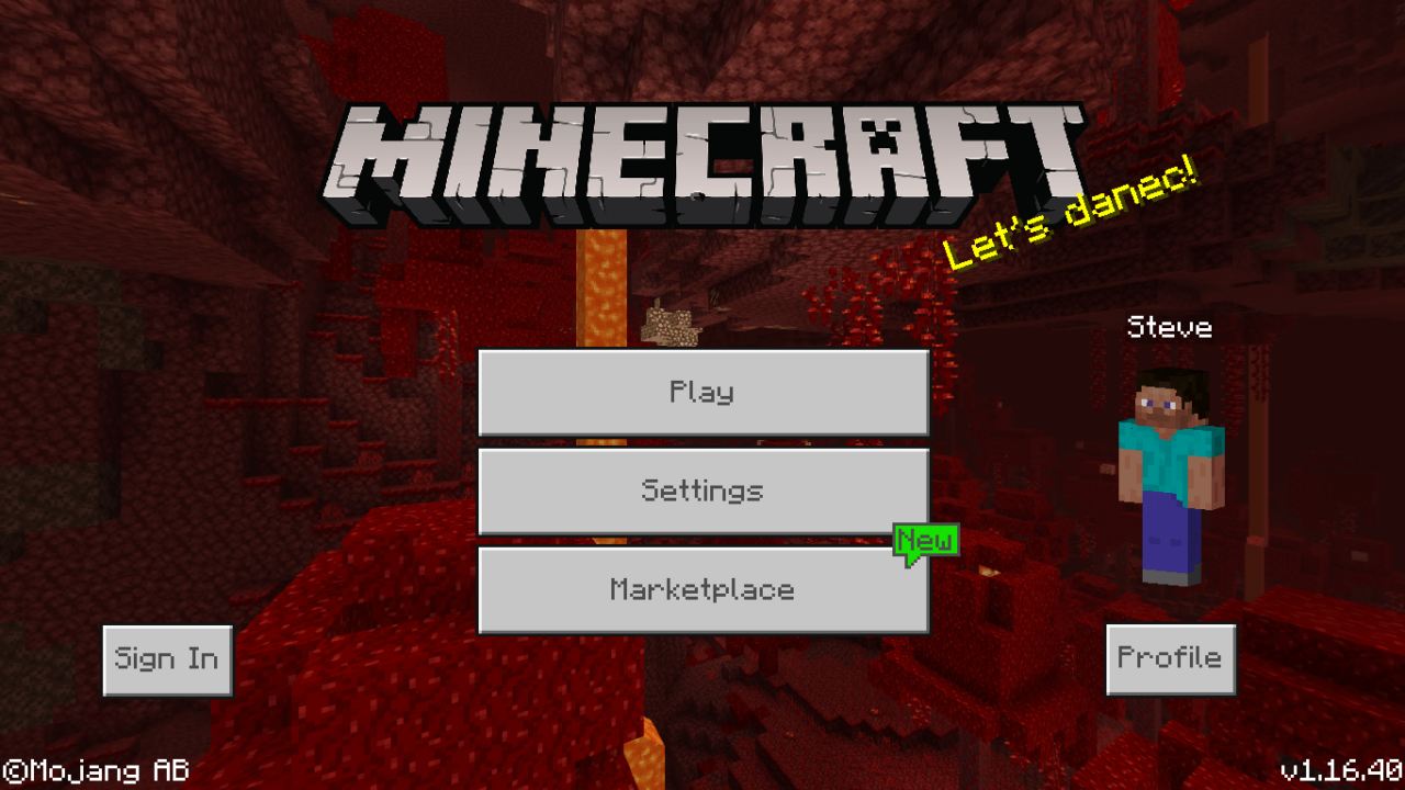 Minecraft PE 1.16.100.50