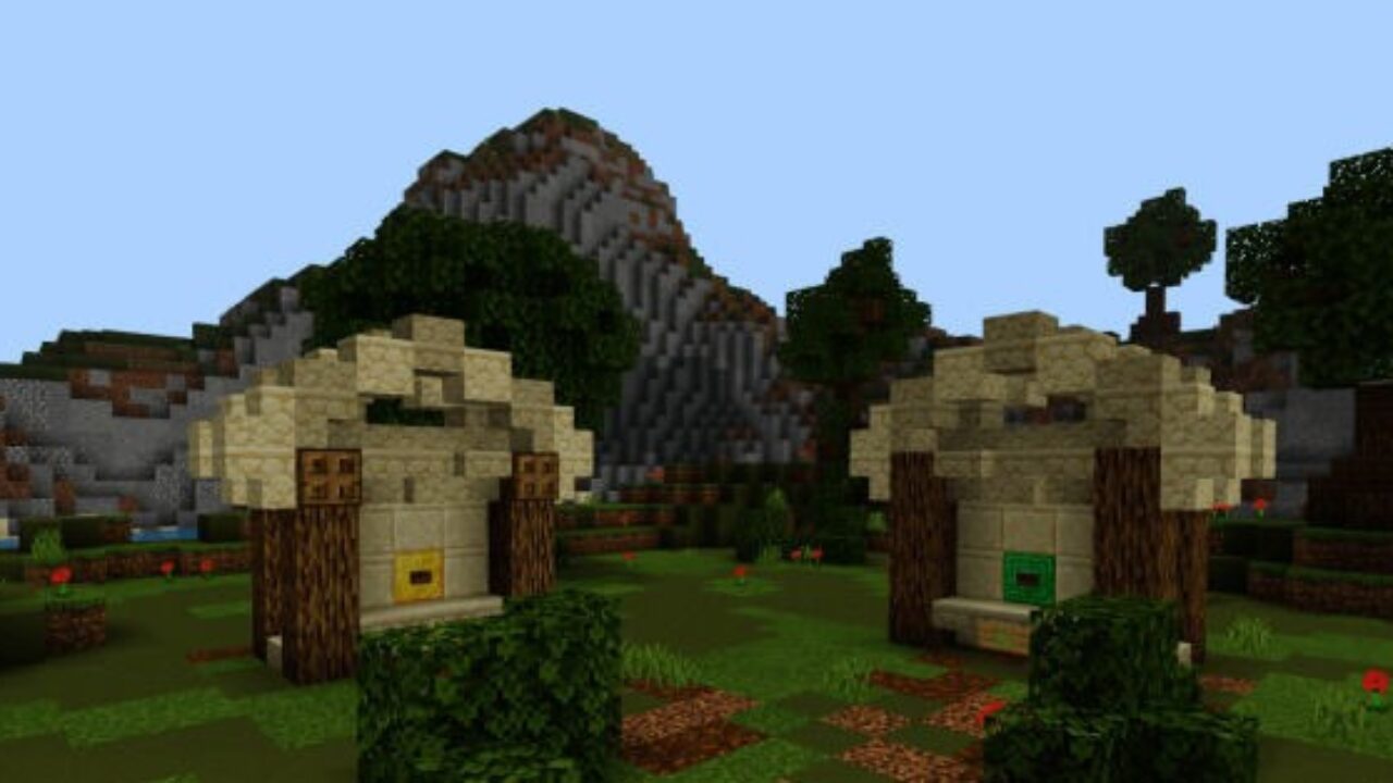 Bed Wars map for Minecraft PE