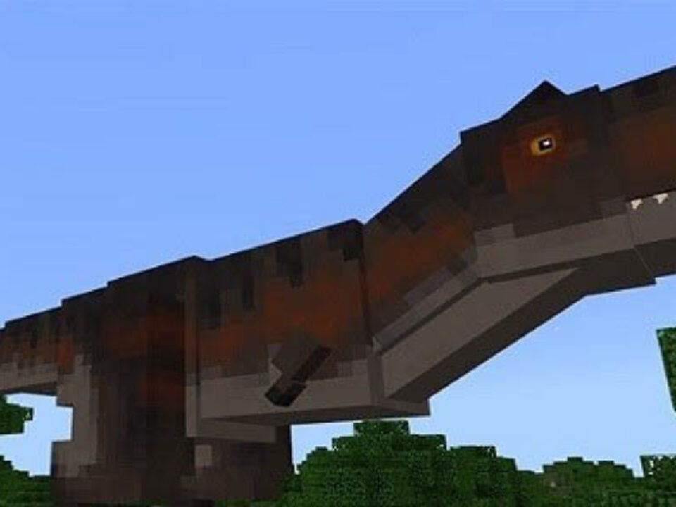 Dino mod for Minecraft PE