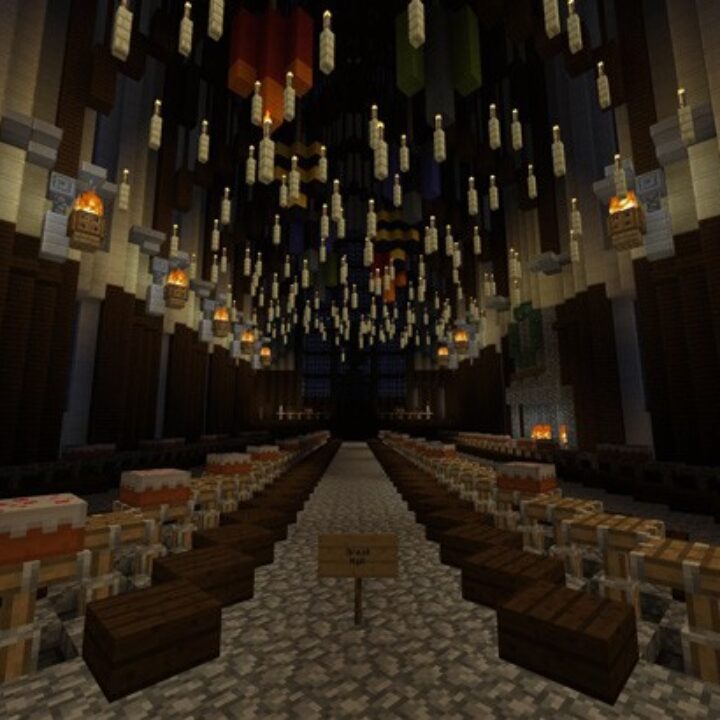 Hogwarts map for Minecraft PE