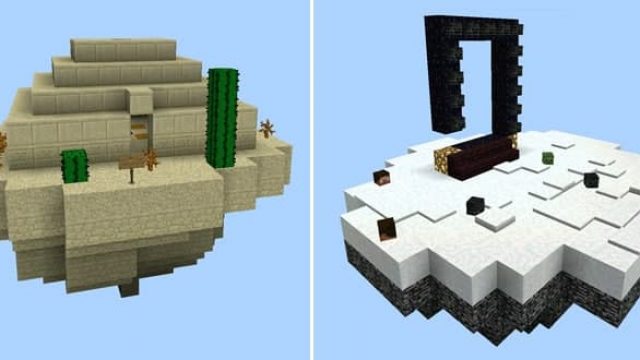 skyblock minecraft pe download