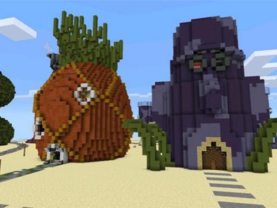 Bikini Bottom Map for Minecraft PE: Download