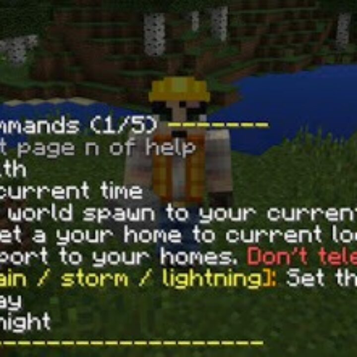 Commands Mod for Minecraft PE