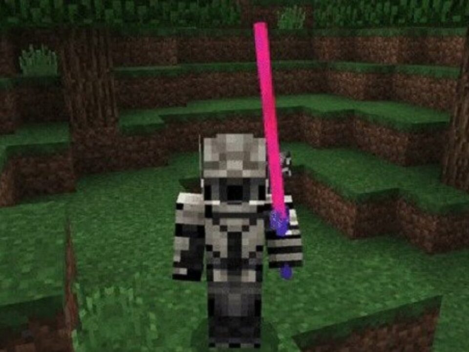 Lightsaber Mod for Minecraft PE