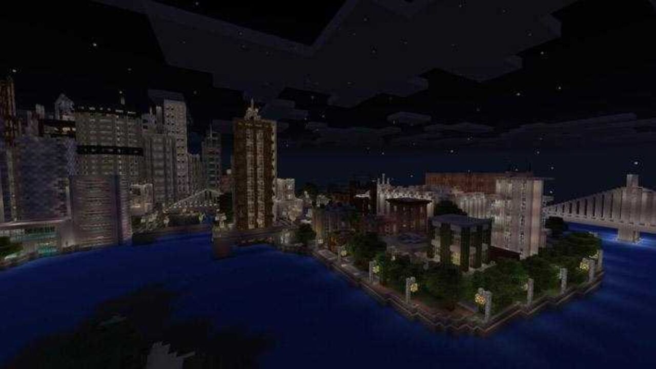 Town maps for Minecraft PE