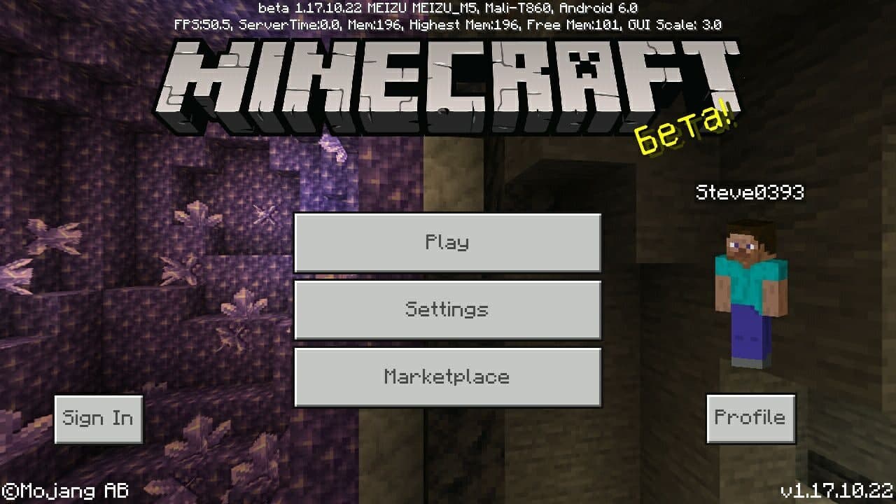 Download Minecraft 1 17 10 22 Free Bedrock Edition 1 17 10 22 Apk