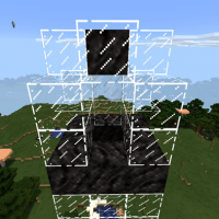 Elevator mod for Minecraft PE