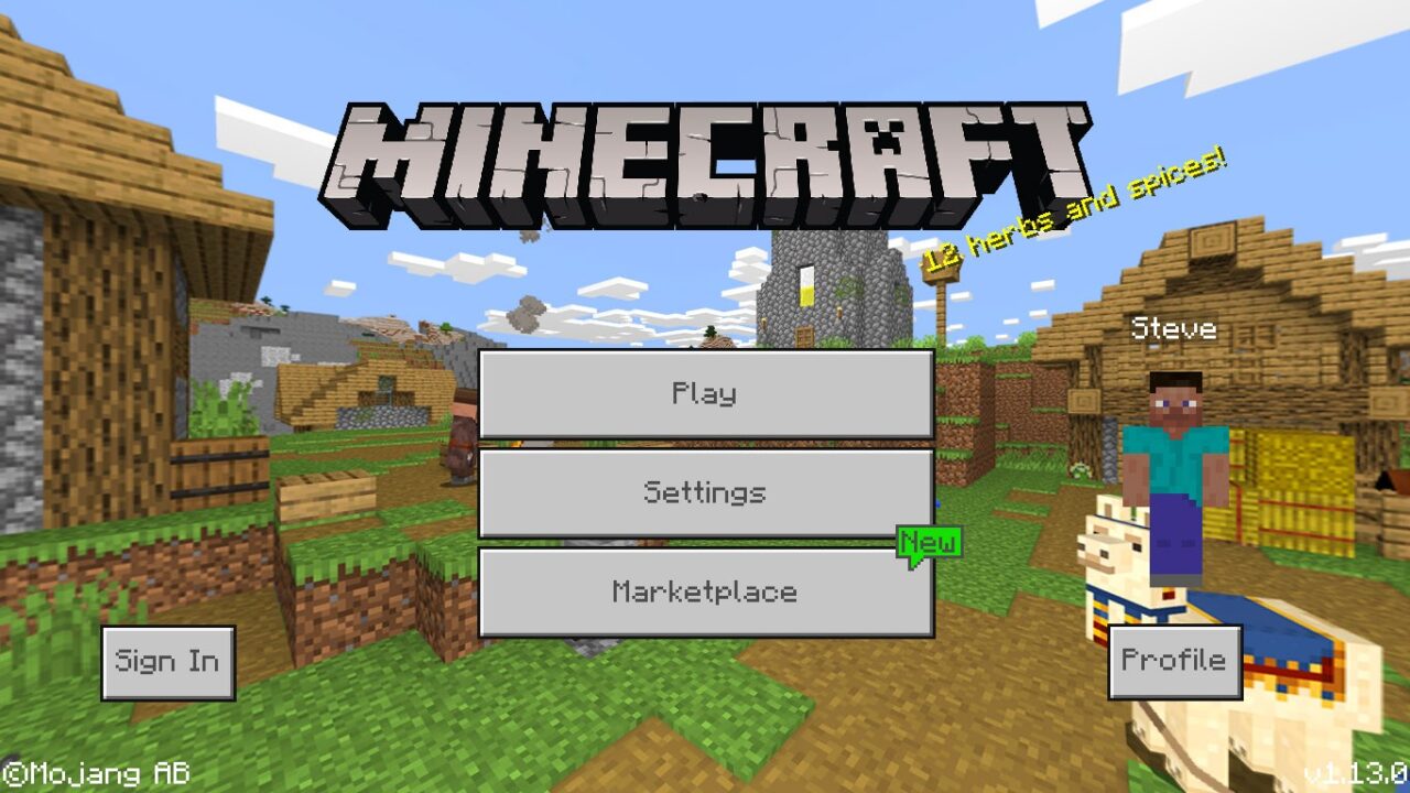 Minecraft PE 1.13.0