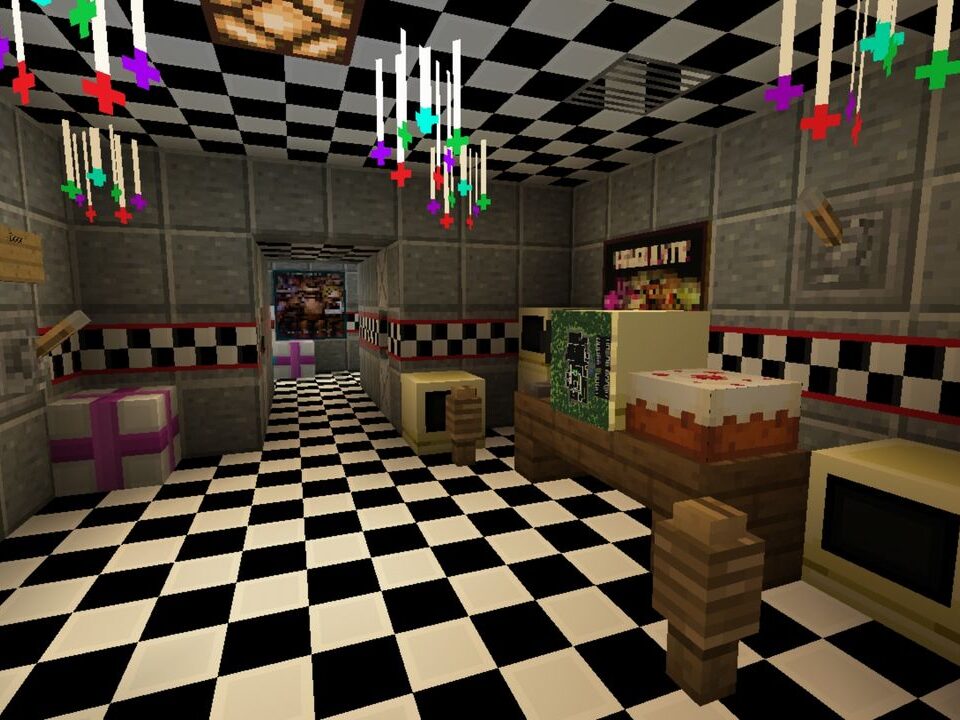 FNAF map for Minecraft PE