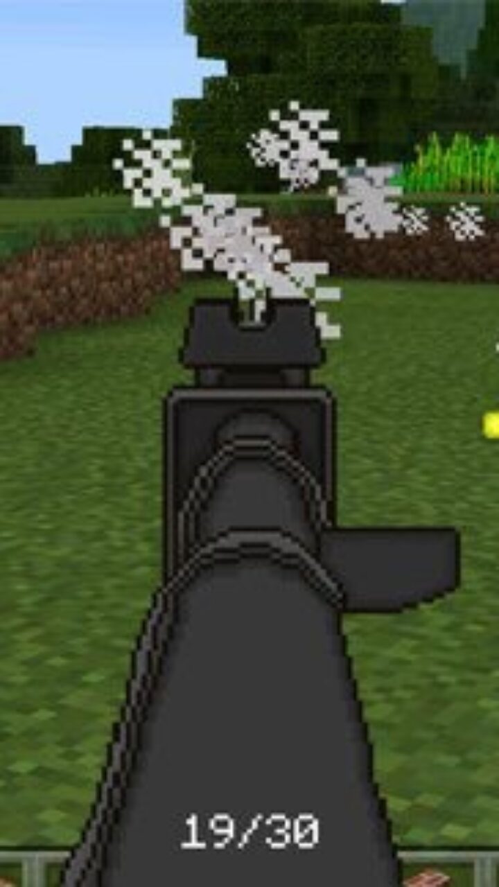 Fight from Gun Mod for Minecraft PE