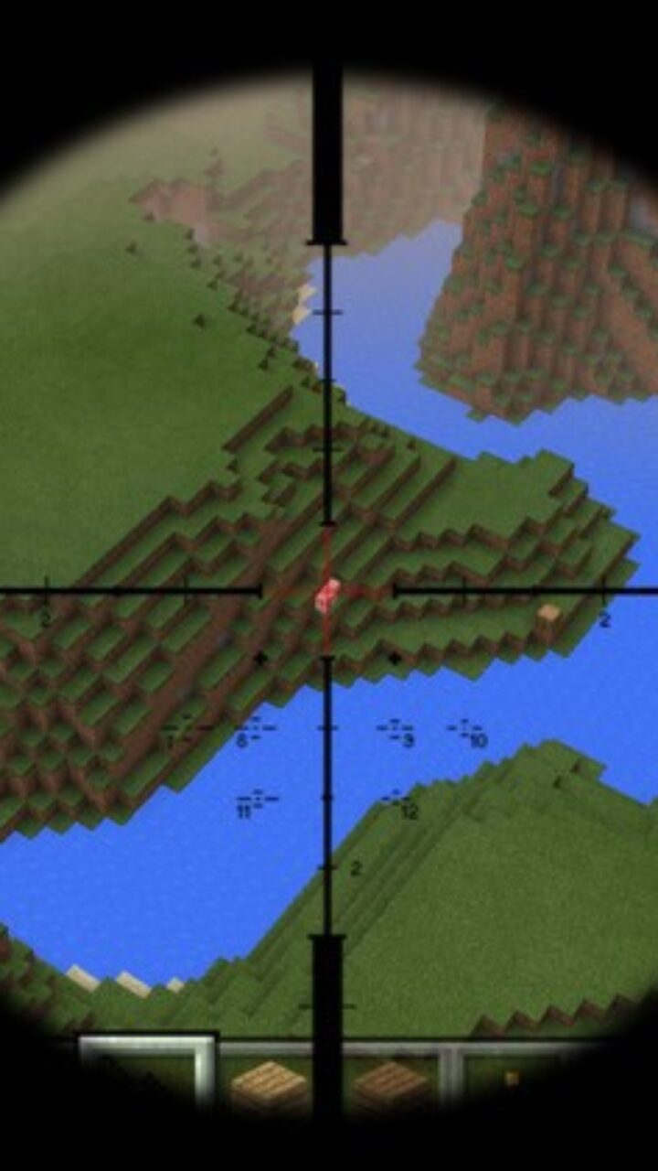 Map from Gun Mod for Minecraft PE
