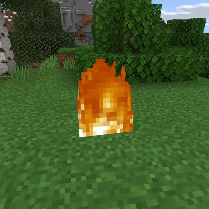 Low Fire Texture Pack for Minecraft PE