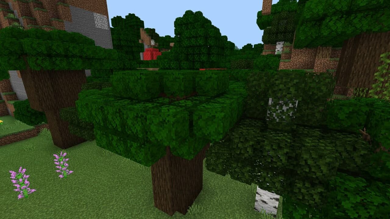 Better Leaves Block 3D Texture Pack