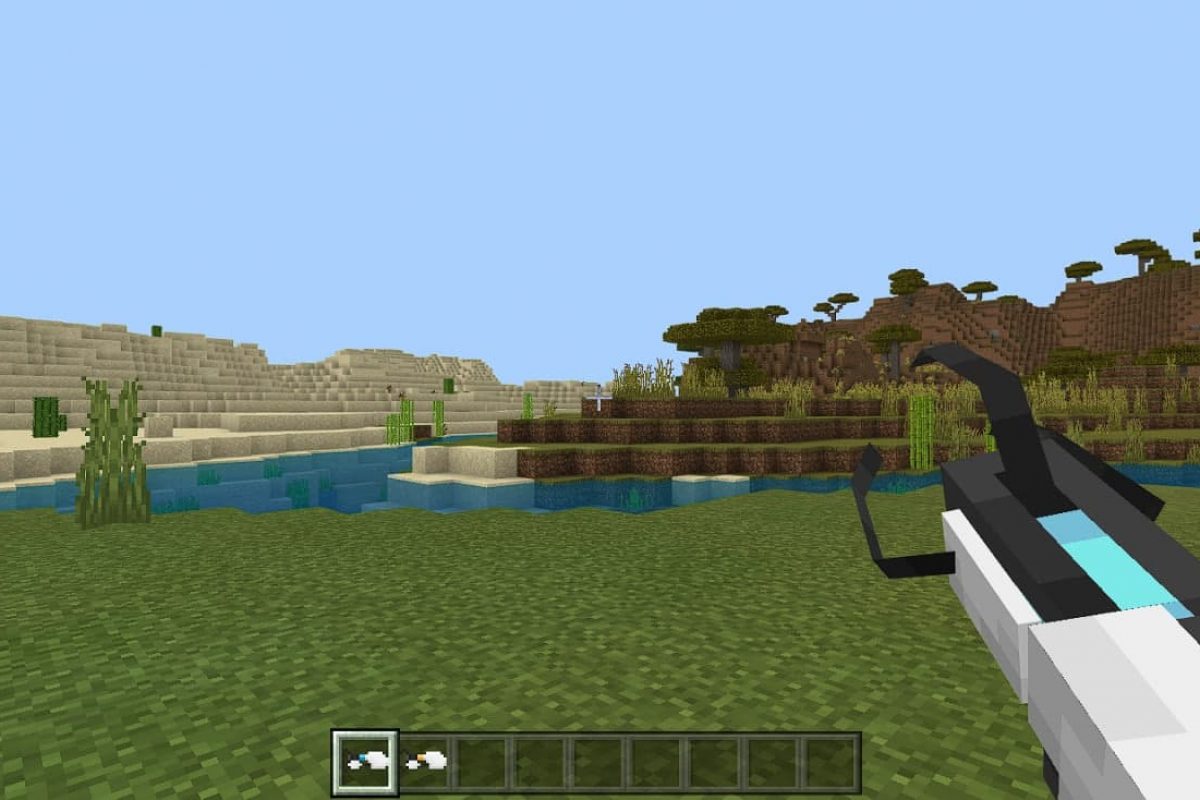 3D Weapons Mod for Minecraft PE