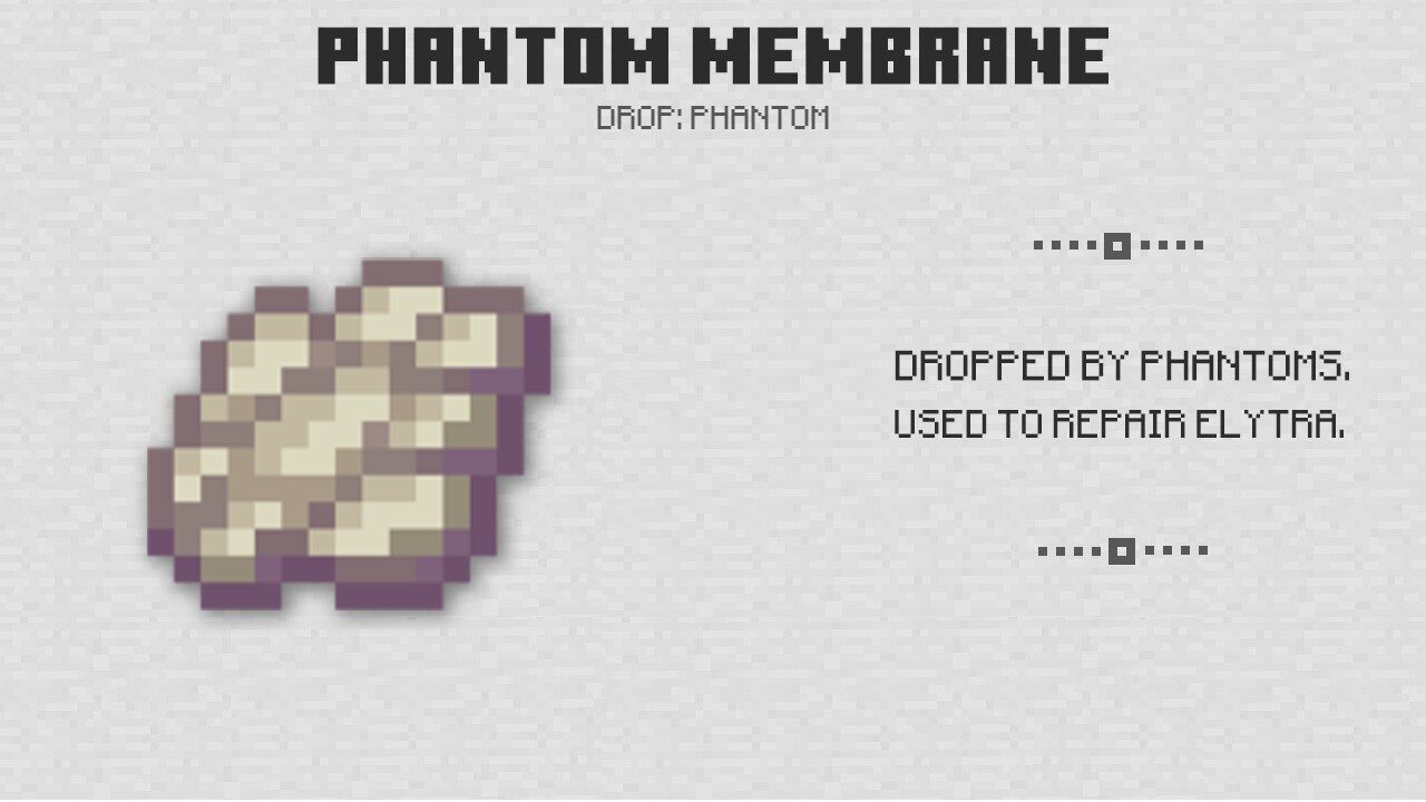 Phantom Membrane in Minecraft PE 1.6