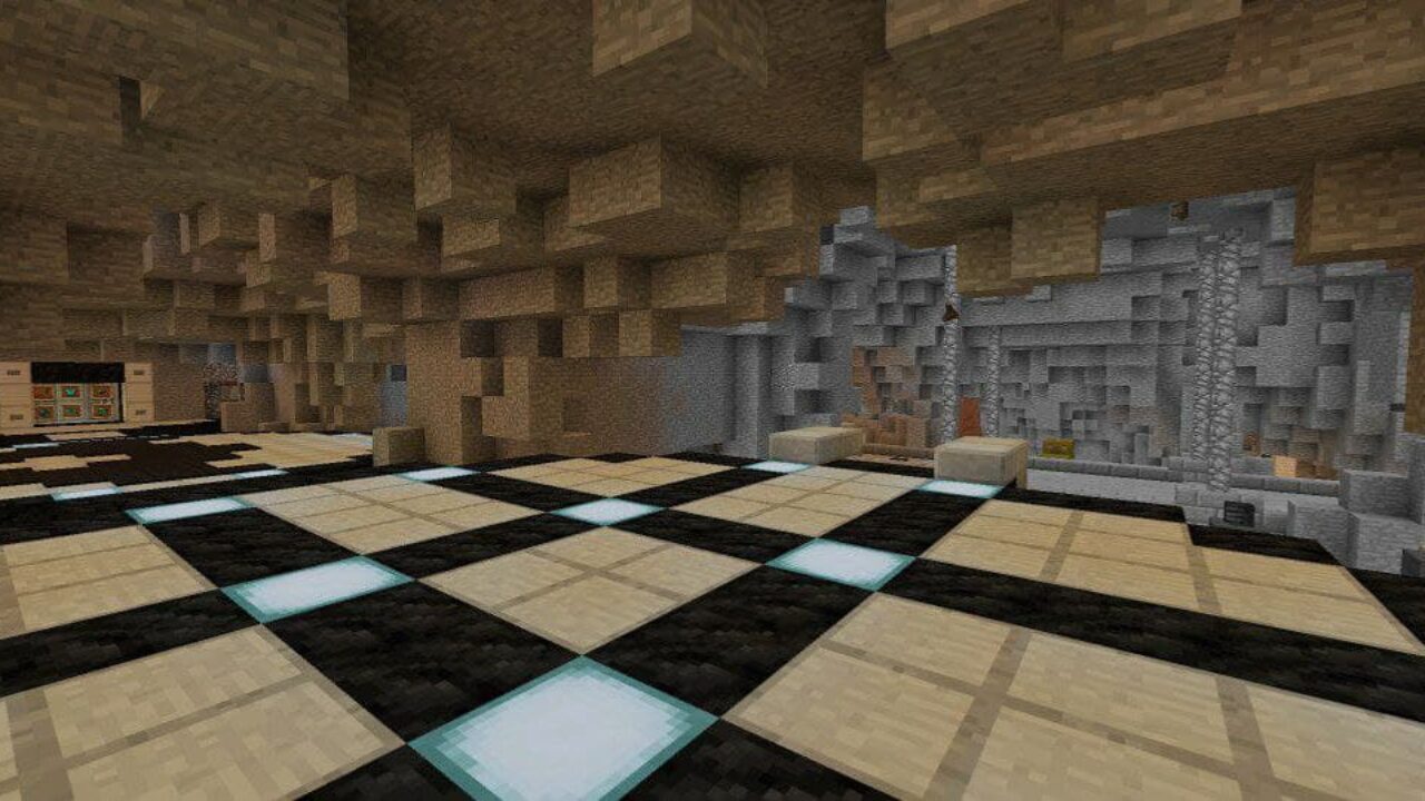 Batcave in Minecraft PE