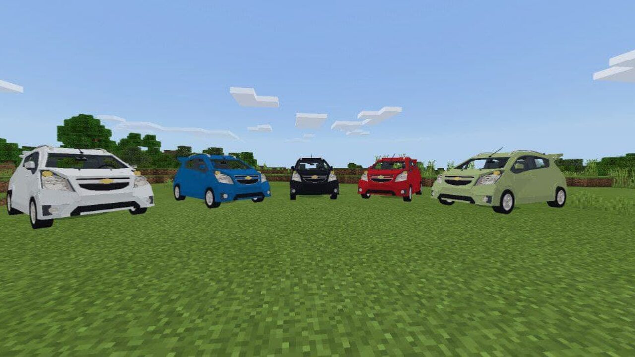 Chevrolet Spark in Minecraft PE