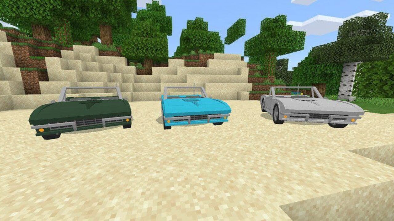 Chevrolet C2 in Minecraft PE