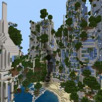 minecraft 1.7.10 broken city map