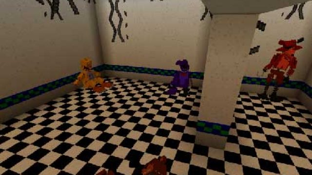 fnaf 2 map download minecraft