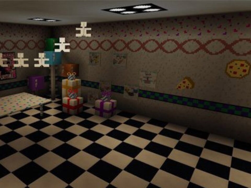 FNAF 2 Map for Minecraft PE